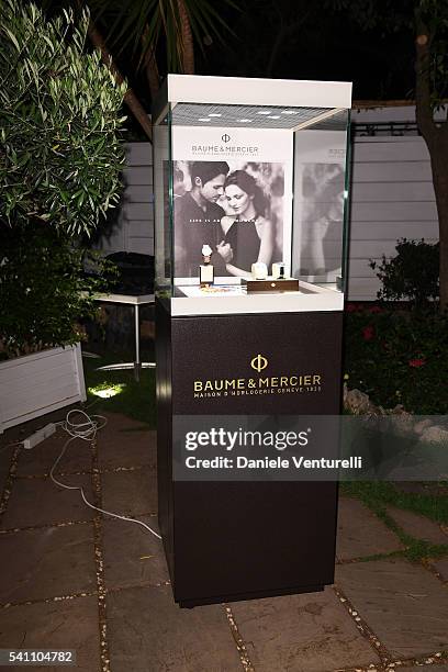 General view of the atmosphere at Baume & Mercier - 62 Taormina Film Fest Gala Dinner on June 18, 2016 in Taormina, Italy.