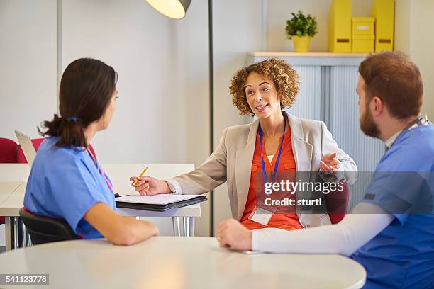 medical business meeting - rest cure stock pictures, royalty-free photos & images