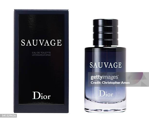 sauvage fragrance by dior - cologne bottle stock pictures, royalty-free photos & images