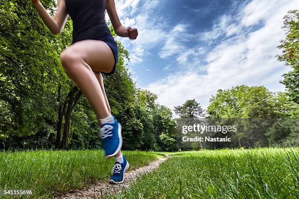 le parkour - blurred running sunset stock-fotos und bilder