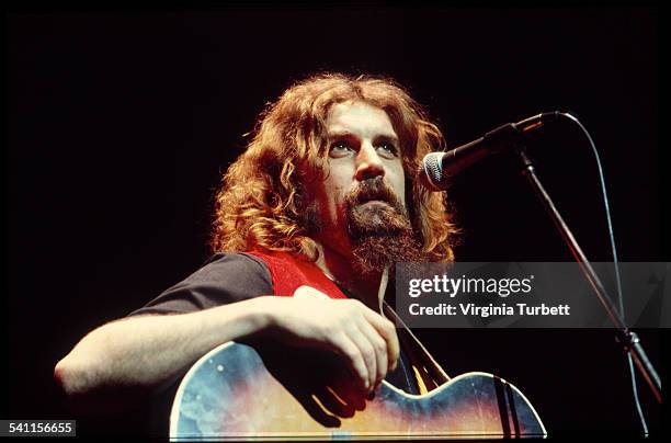 Billy Connolly performs on stage, United Kingdom, 06 April 1980.