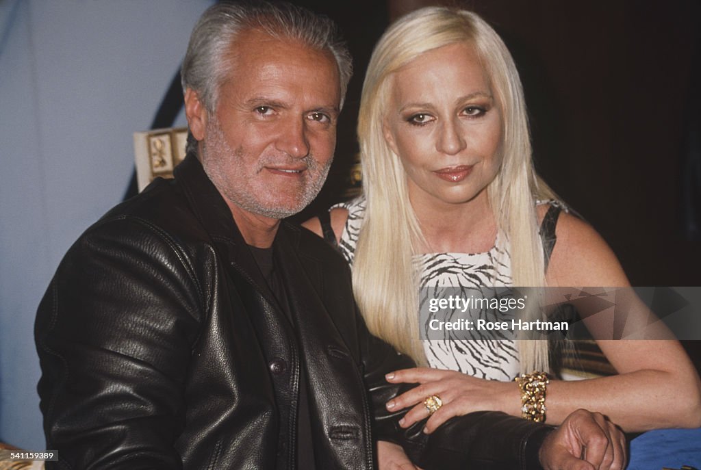 Gianni And Donatella Versace