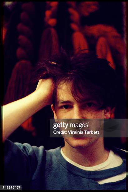 Bono of Irish rock band U2, Belgium, 18 October 1980.