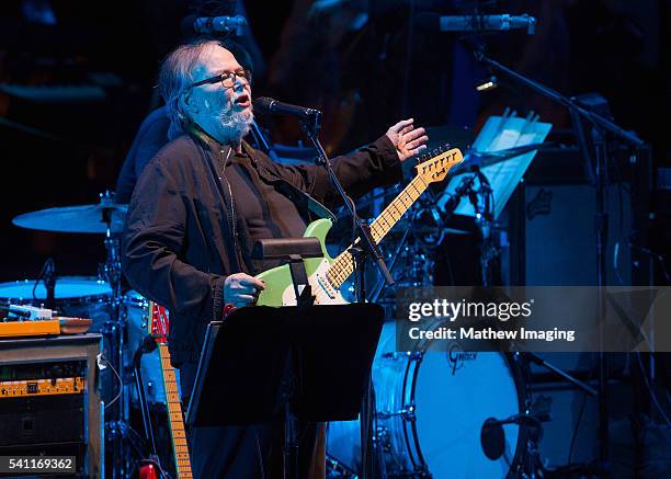 Walter Becker of Steely Dan performs at the the Hollywood Bowl Opening Night at the Hollywood Bowl on June 18, 2016 in Hollywood, California.