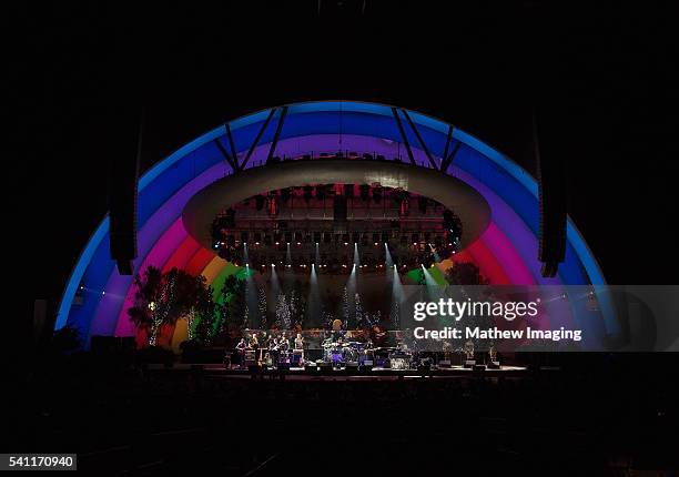 Steely Dan performs at the Hollywood Bowl Opening Night at the Hollywood Bowl on June 18, 2016 in Hollywood, California.