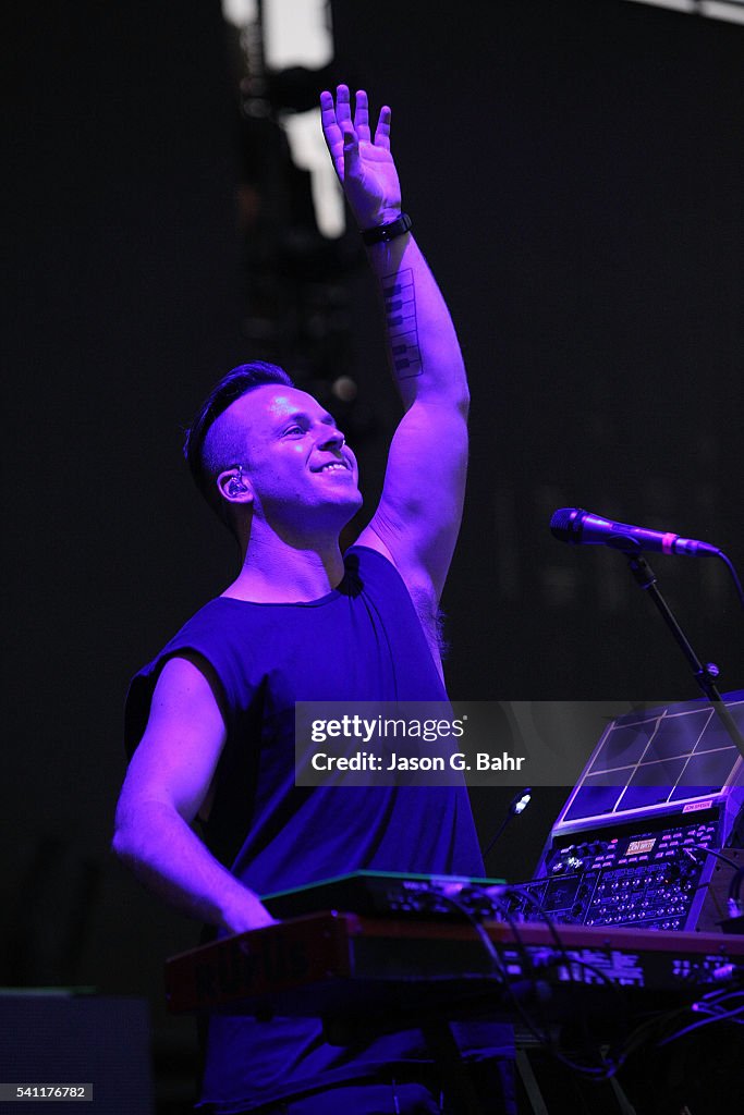 Jon George Rufus Jon George of Rufus DU SOL performs at Red Rocks Amphitheatre on June ...