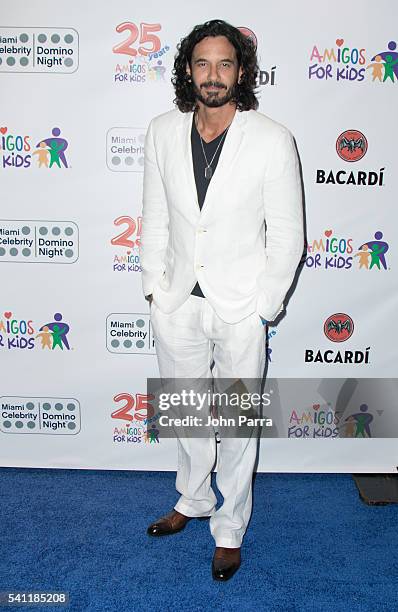 Mario Cimarro attends Amigos For Kids Annual Fundraiser 2016 Miami Celebrity Domino Night at Jungle Island on June 18, 2016 in Miami, Florida.