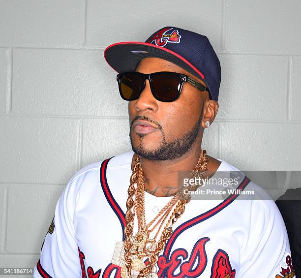 Young Jeezy Poses for a Portrait at Birthday Bash at Philips Arena on June 18, 2016 in Atlanta, Georgia.