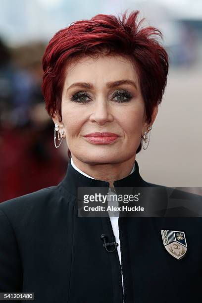 Sharon Osbourne attends the X Factor Auditions on June 19, 2016 in London, England.