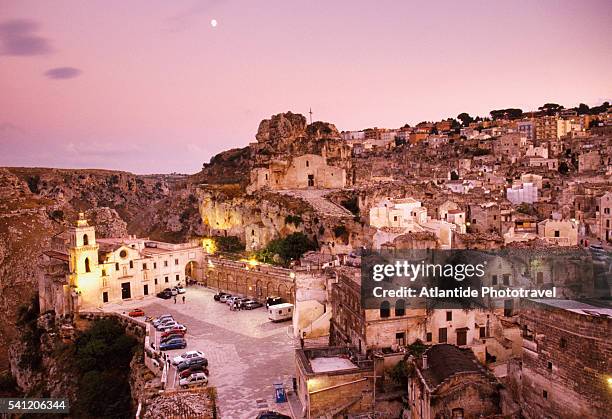 sasso caveoso - matera stock pictures, royalty-free photos & images