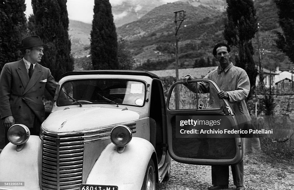 Carlo Ponti and Marlo Soldati