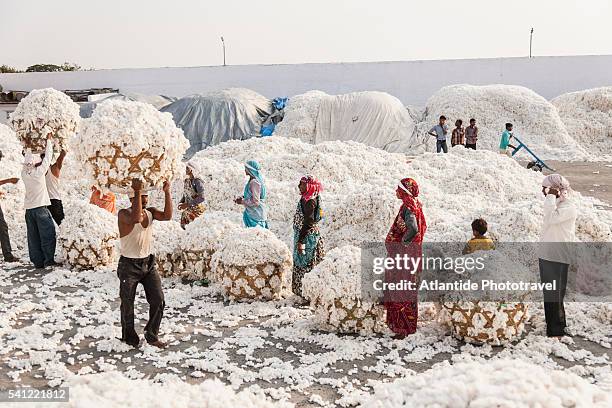 cotton factory - madhya pradesh stock pictures, royalty-free photos & images