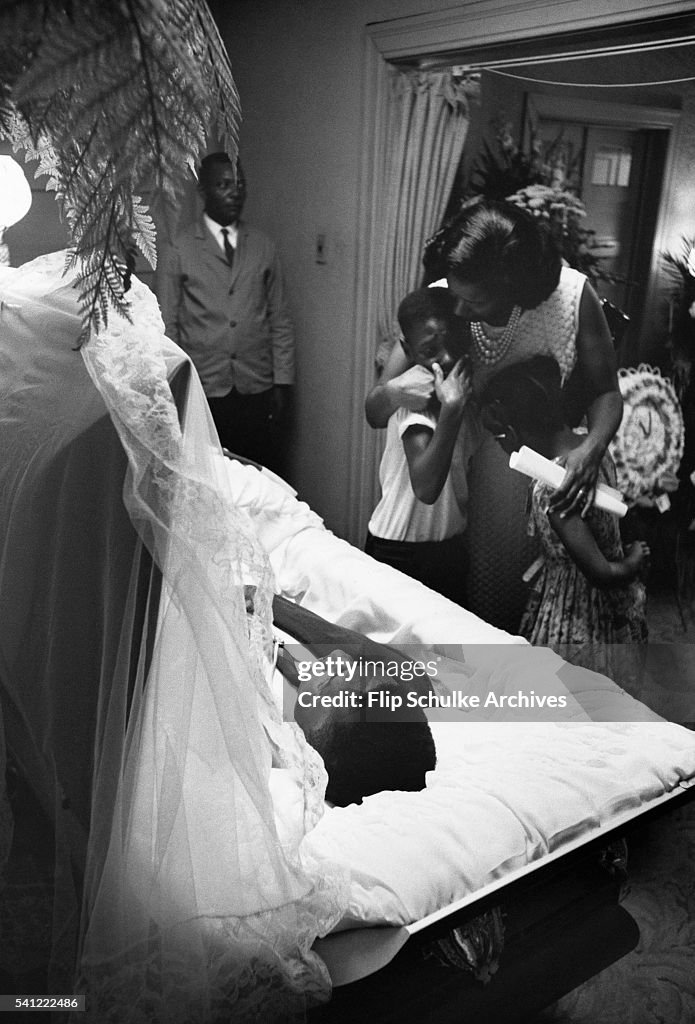 Medgar Evers' Family at Funeral
