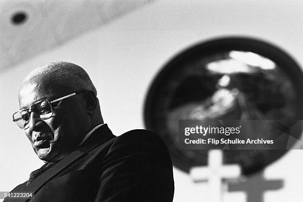 Martin Luther King Sr. Delivers a sermon at Ebenezer Baptist Church.