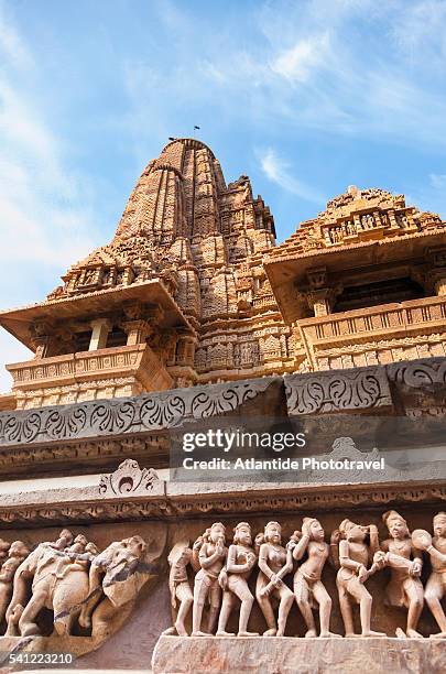 lakshmana temple - khajuraho 個照片及圖片檔