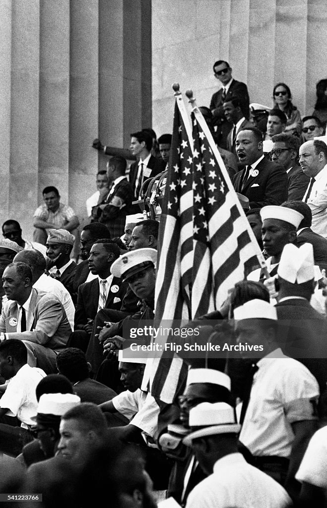 King Speaking at March on Washington