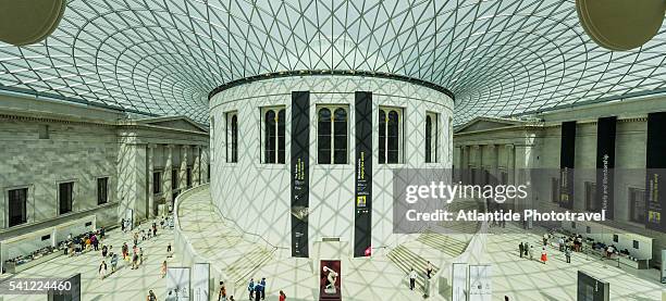 the great court in british museum - bloomsbury london stock pictures, royalty-free photos & images