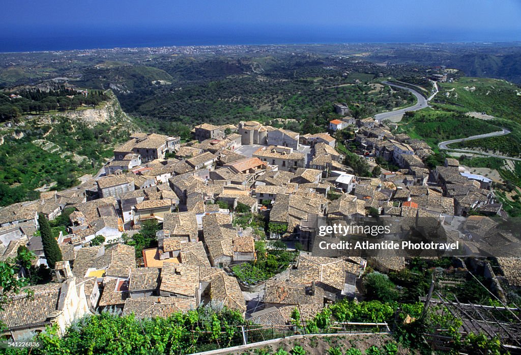 View of Gerace