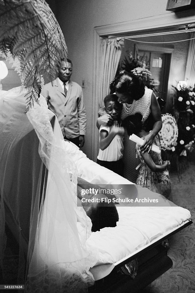 Medgar Evers Family Viewing his Body