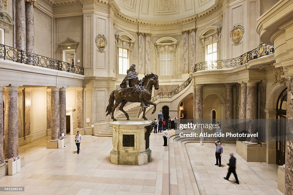 The entrance hall of the Bode Museum, Berlin, Germany