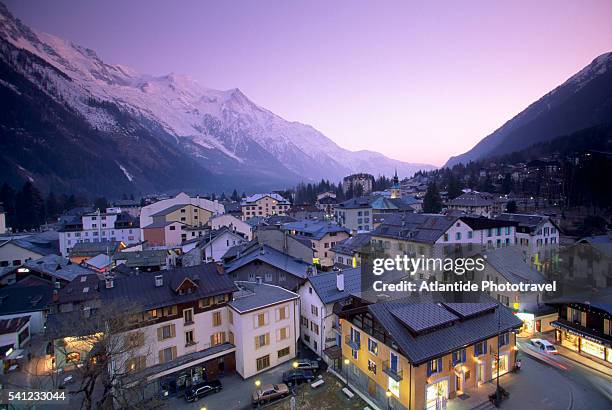 chamonix-mont-blanc - chamonix 個照片及圖片檔