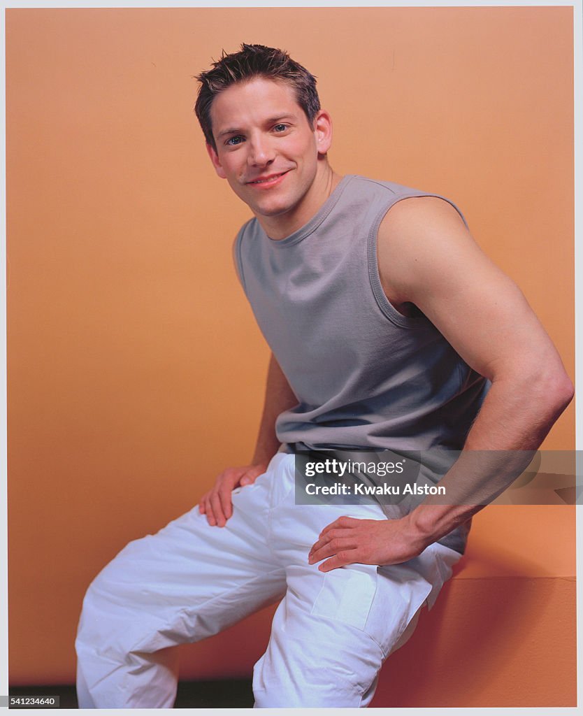 Jeff Tim Color Singer Jeff Timmons of 98 Degrees is photographed for YM Magazine in ...