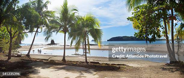 playa carrillo beach. - playa carrillo stock pictures, royalty-free photos & images