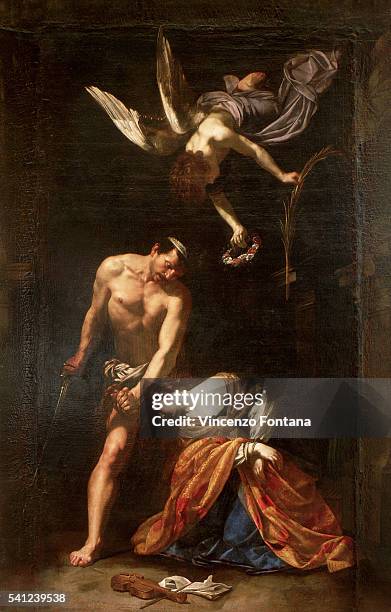 Martyrdom of Saint Cecilia by Orazio Riminaldi