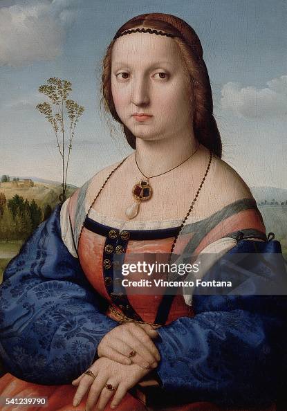 Portrait of Maddalena Doni by Raphael