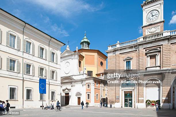 piazza del popolo - ravenna stock pictures, royalty-free photos & images