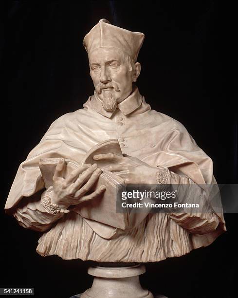 Portrait of Cardinal Emilio Zacchia Rondanini by Alessandro Algardi