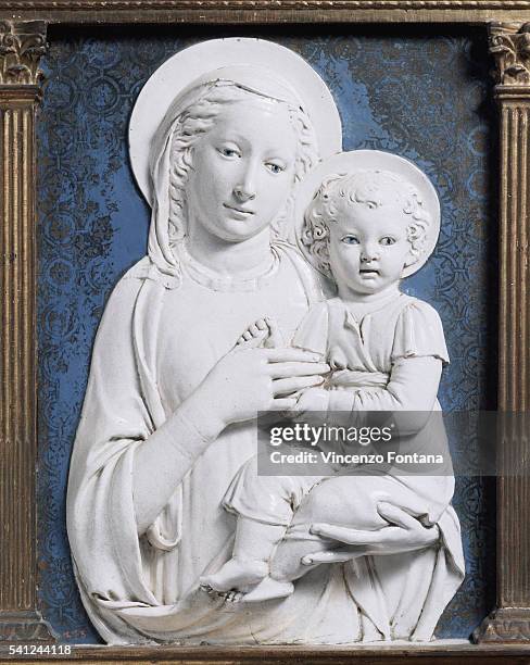 Madonna and Child by Luca Della Robbia