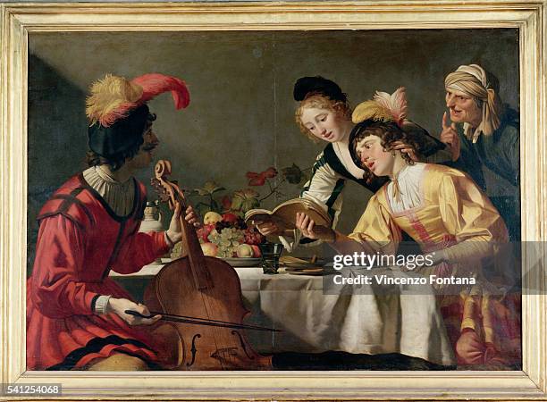 The Concert by Gerrit van Honthorst