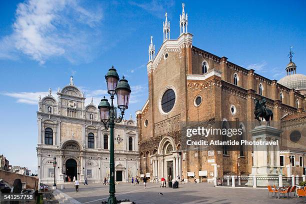 basilica di ss. giovanni e paolo - basilica foto e immagini stock