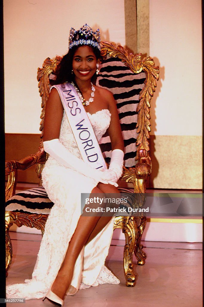 ELECTION OF MISS WORLD IN SUN CITY (SOUTH AFRICA)