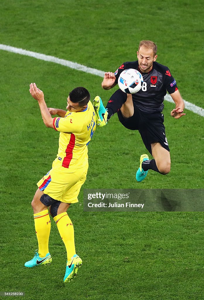 Romania v Albania - Group A: UEFA Euro 2016