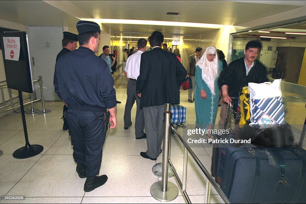 SECURITY MEASURES FOR AIR ALGERIA AT ORLY