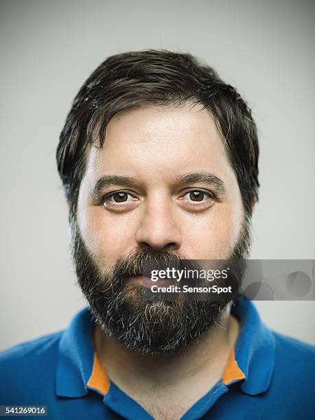 portrait of a caucasian real young man - blank face stock pictures, royalty-free photos & images