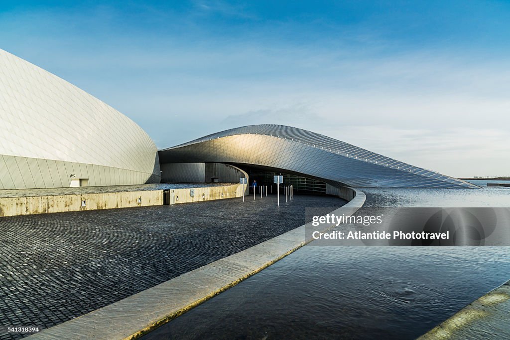 Kastrup, Den Blå Planet (National Aquarium Denmark), the exterior (3XN Architects)