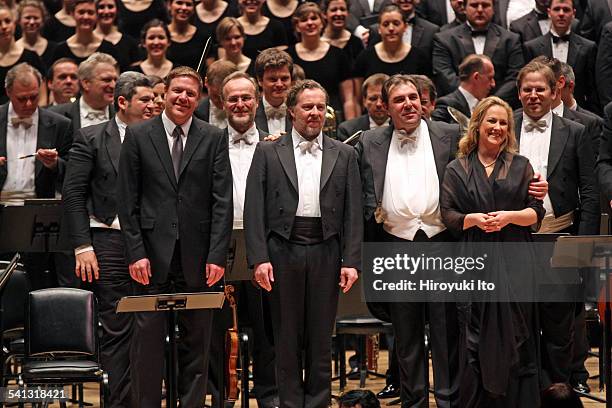 Vienna Philharmonic Orchestra with Westminster Symphonic Choir performing Brahms's "A German Requiem" at Carnegie Hall on Sunday afternoon, March 1,...