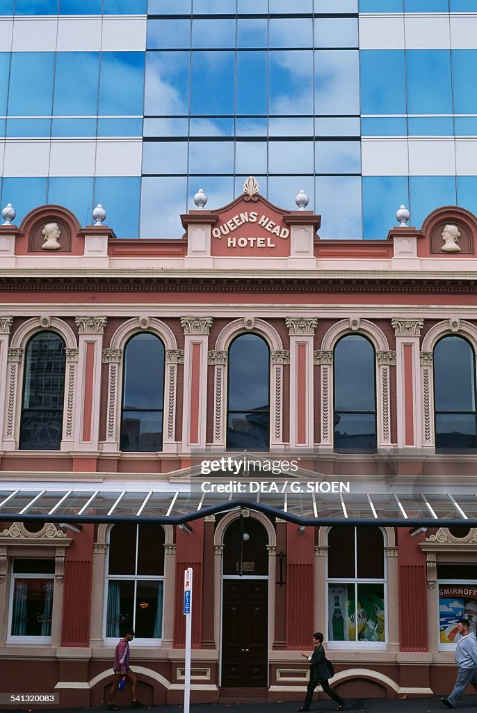 The Queens Head Hotel in Auckland, New Zealand...