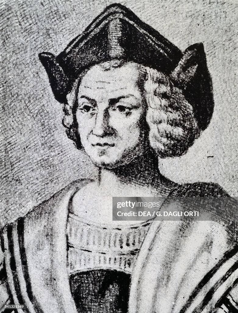 Portrait of Christopher Columbus (1451-1506)...