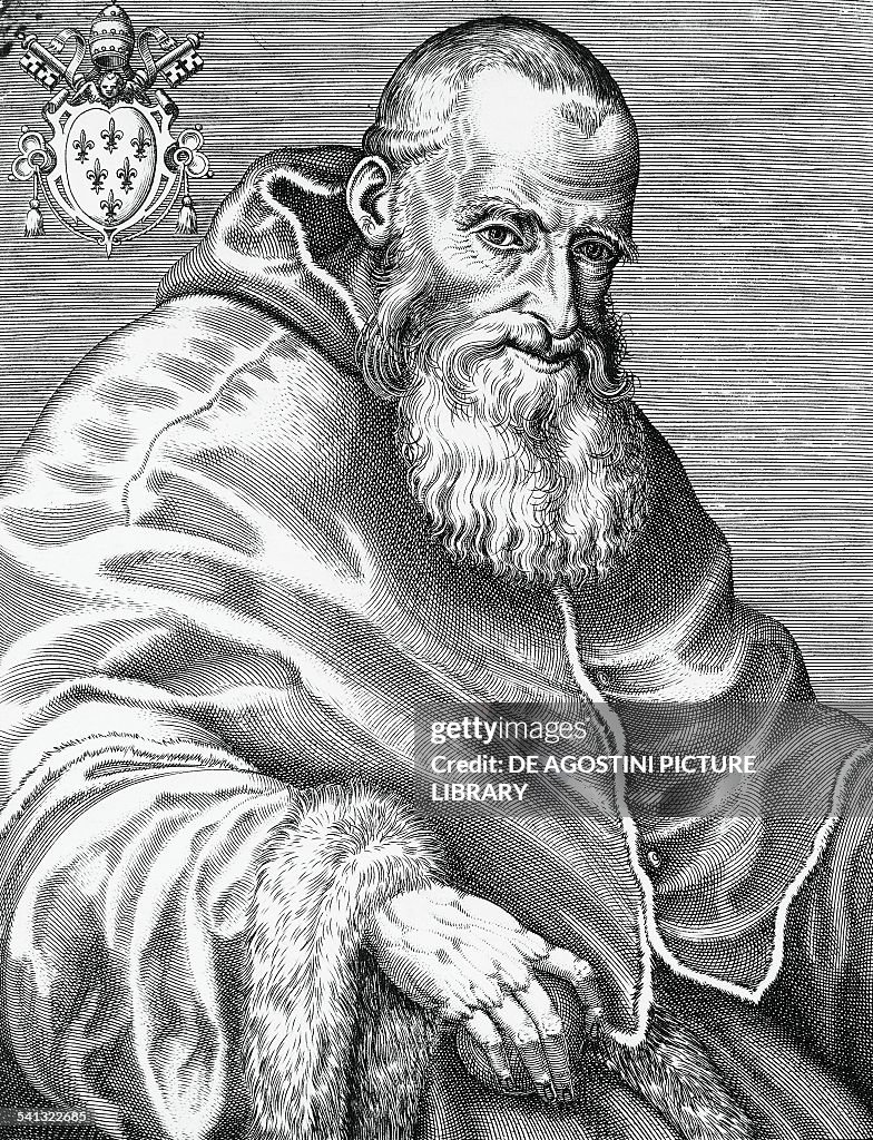 Portrait of Pope Paul III...