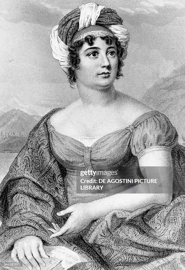 Portrait of Anne-Louise Germaine Necker...