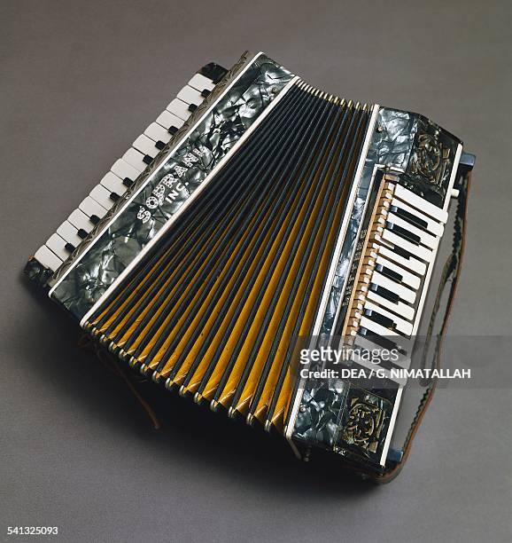 Studio accordion, ca 1920. Italy, 20th century.