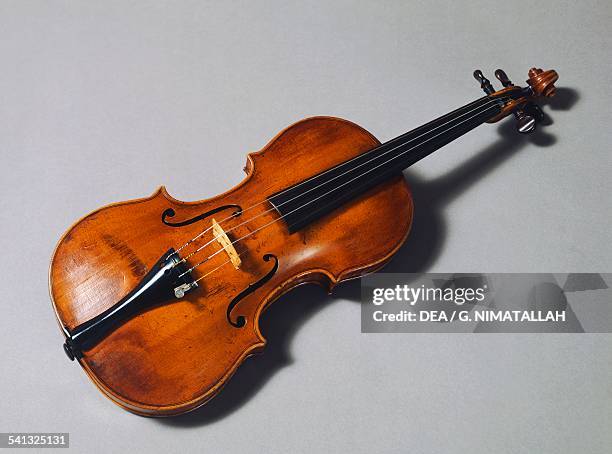 Violin by Giovanni Battista Gabrielli . Italy, 18th century. Florence, Museo Strumenti Musicali Conservatorio Cherubini