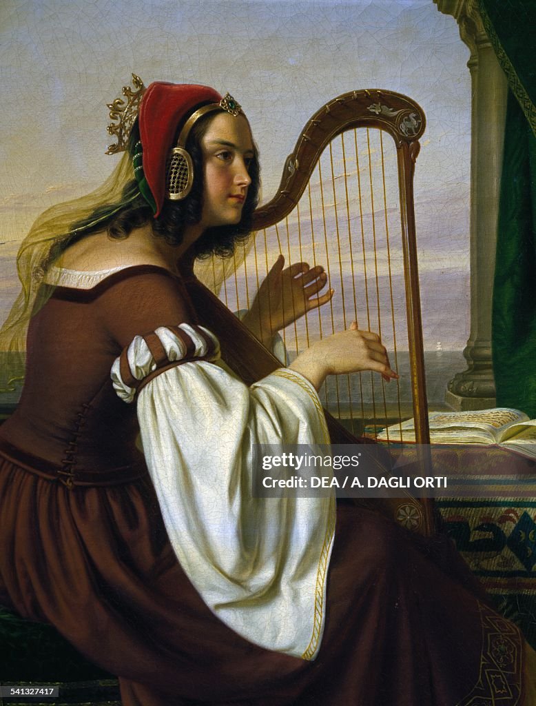 Music of the harp...