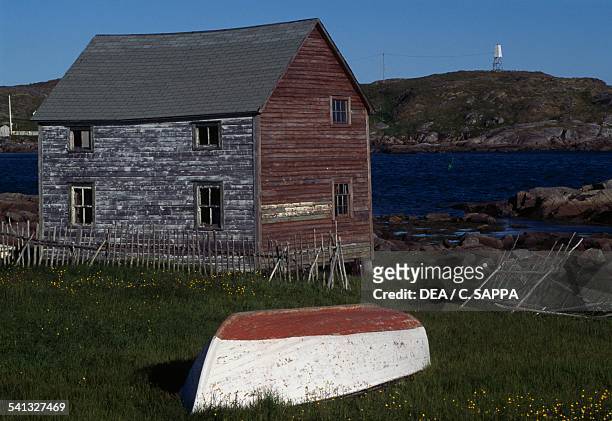 House on Fogo island, Newfoundland, Canada.