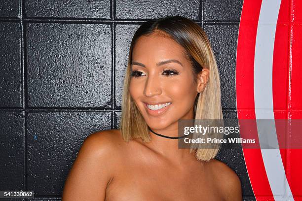 Recording Artist Marissa poses for a Portrait at Birthday Bash at Philips Arena on June 18, 2016 in Atlanta, Georgia.