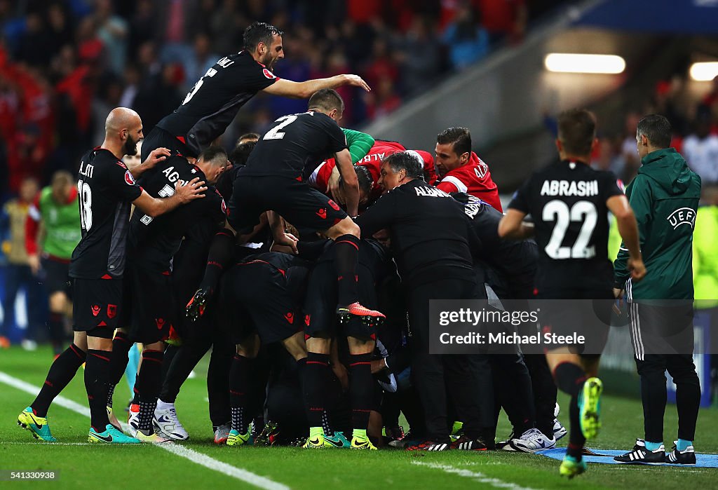 Romania v Albania - Group A: UEFA Euro 2016